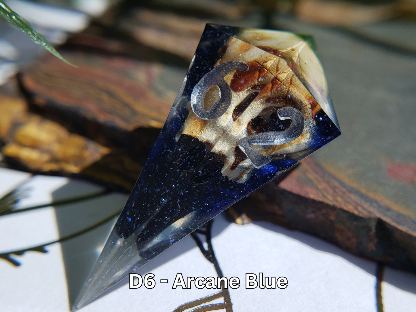 Raven Skull Dice Singles