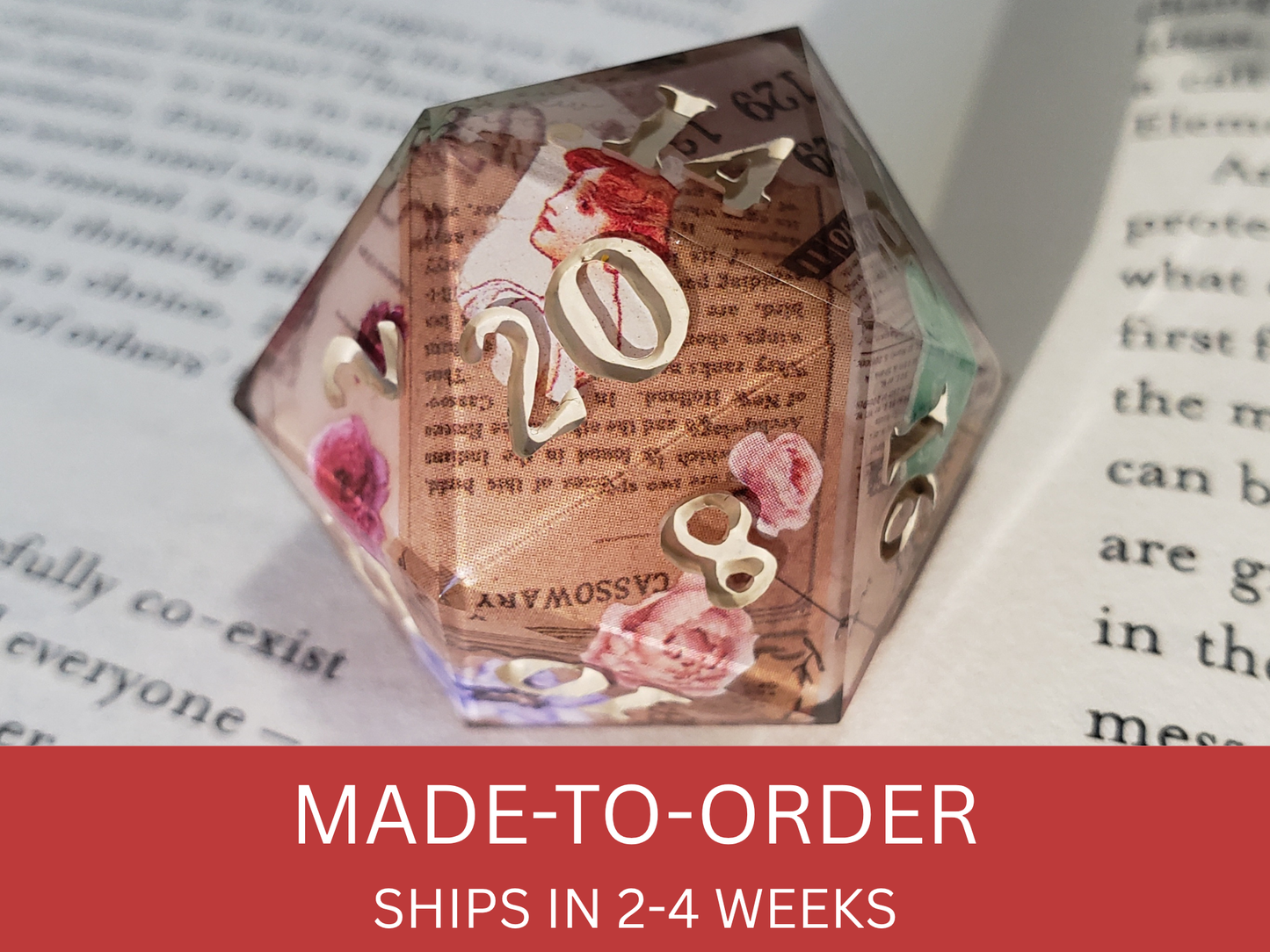 Antiquarian | Jumbo D20 [Made-to-Order]