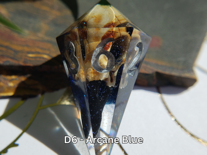 Raven Skull Dice Singles
