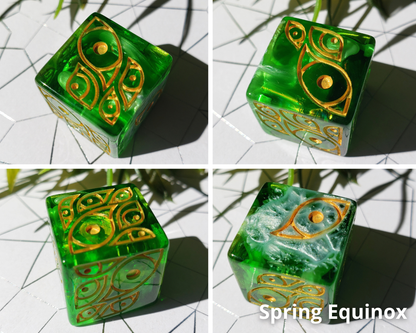 "The Watcher" | Round-Edged Pip D6s