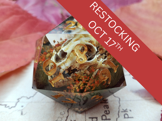 The Teeth of Autumn | Jumbo D20