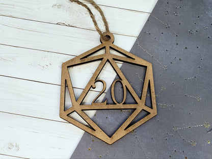 D20 CRITmas Tree Ornament