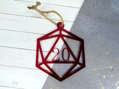D20 CRITmas Tree Ornament