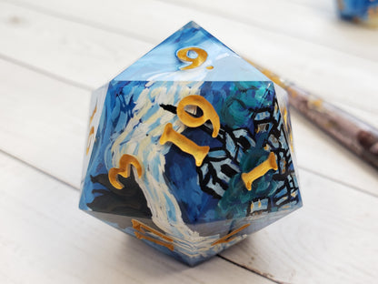 Starry Night | Jumbo D20 [Made-to-Order]