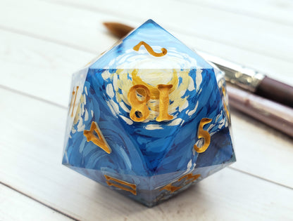 Starry Night | Jumbo D20 [Made-to-Order]