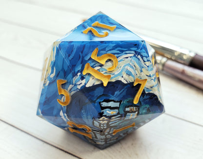 Starry Night | Jumbo D20 [Made-to-Order]