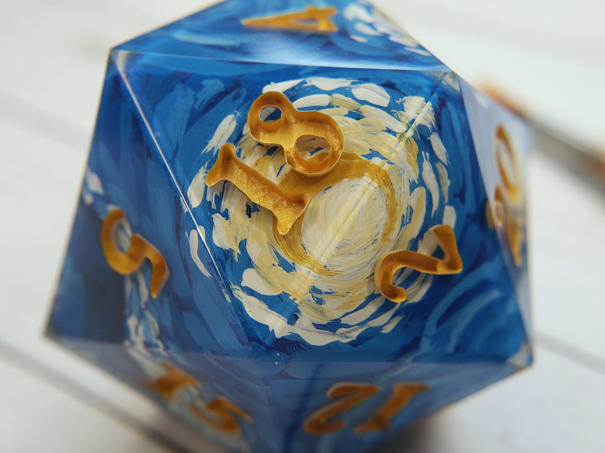 Starry Night | Jumbo D20 [Made-to-Order]