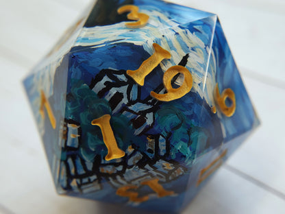 Starry Night | Jumbo D20 [Made-to-Order]
