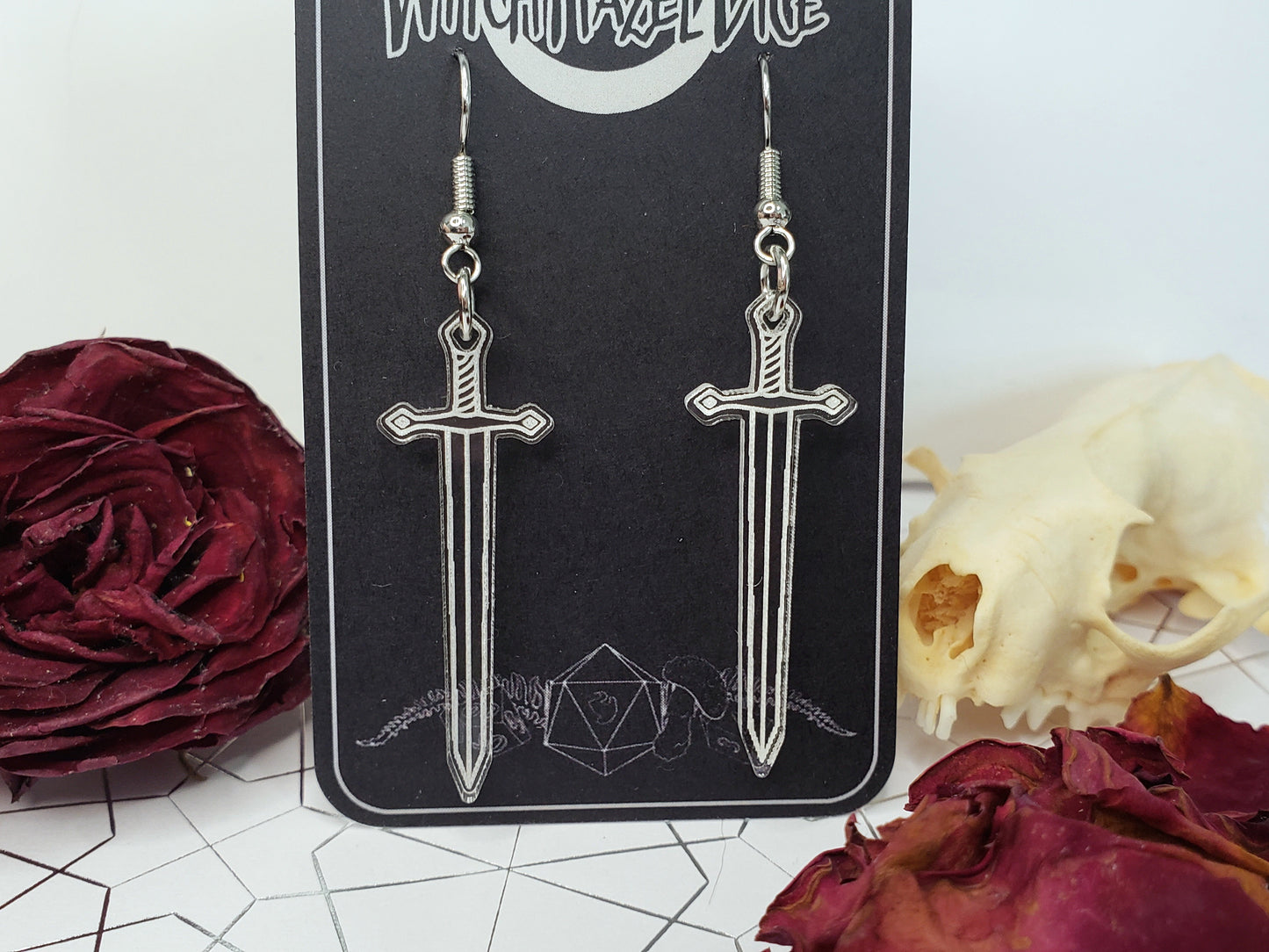 Sword Earrings